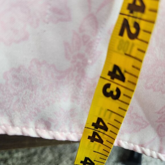 MISS ELAINE Nightgown‎ Small Long Sleeve Gown  TOUCH THE INSIDE Sateen Pink - Picture 7 of 14